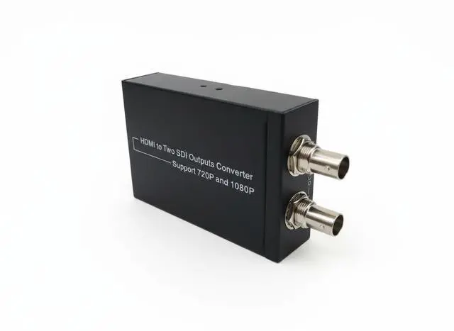 Alt view image 3 of 4 - JOMOCARE HDMI to SDI Converter, Support 1080P HDMI to 3G-SDI/HD-SDI Adapter, 2 Way SDI Converter, Dual SDI Output for Camera Home Theater