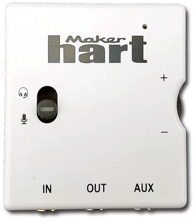 Main image of Maker hart MAI mini mobile audio interface good sound headphone output for zero-latency audio monitoring and playback
