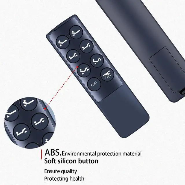 Alt view image 3 of 5 - SJUIF Replacement Remote Control for Yireehome TXR-A1-01-CA TXR-A1-01M-CA, for Yiree QNR-A1-01 TNR-A1-01 FDR-A1-01
