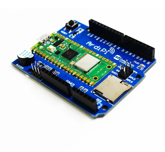 Alt view image 2 of 3 - SB Components ArdiPi Based on Pico W Wireless Alternative of UNO R3 Development Board, Wi-Fi Connectivity, and Multi-Language Support