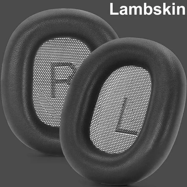 Alt view image 4 of 5 - Defean Lambskin Ear Pads Replacement Ear Cushions Compatible with Beoplay H100 Premium Wireless Active Noise Cancelling Over-Ear Headphones (Infinite Black)