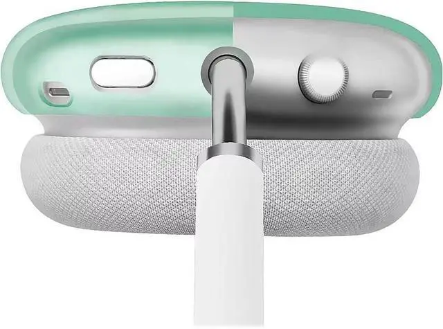 Alt view image 5 of 5 - Sahara for Apple AirPods Max Case Cover - Slim TPU Protective Design with Anti-Slip Grip & Flexible Fit, Venture Series (Transparent Green)