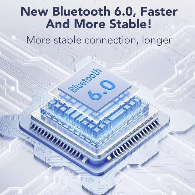 Alt view image 2 of 5 - NE20 Earbuds,2025 New AI Translation Earbuds Real Time Wireless Bluetooth 6.0 AI Headphones LCD Touch Screen Support 135 Languages Translation Real Time Translator Headphones Support Playing Mu