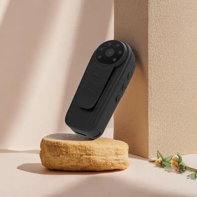 Alt view image 3 of 5 - HUOMOI Ultra Portable Full HD Mini Video Camera, Multi-Function Recorder with Mobile Interconnection, Pocket Camera, Video Recorder, Body cam