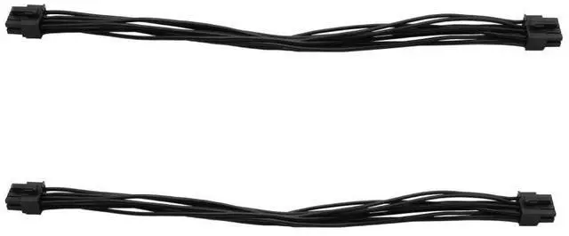 Main image of Genuine Molex MiniFit Jr 8-Pin Female to Female Wire Harness - 12 Inch - 2-Pack - High Temp 200C Silicone Wire - 150-Strand Tinned Copper - Electronics & Robotics Grade
