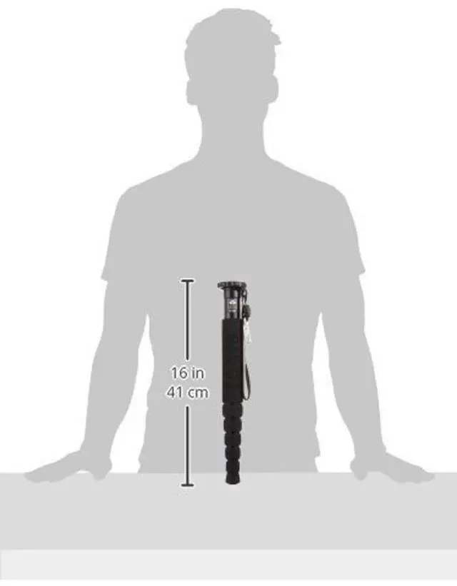 Alt view image 3 of 5 - SIRUI P-306 Professional Lightweight 6-Section Aluminum monopod