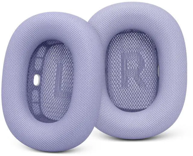 Main image of GEVO Upgraded Ear Cushions Replacement Earpads for AirPods Max 1 & 2 Headphones, Protein Leather Ear Pads Cover with Memory Foam and Magnet for AirPods Max 1 & 2 (Purple)