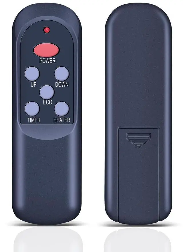 Main image of HZIME New Replacement Remote Control Compatible for LIFESMART LifePro Corp Lifelux Series Ultimate 8 LS-8WIQH-LB-IN Electric Fireplace Infrared Heater