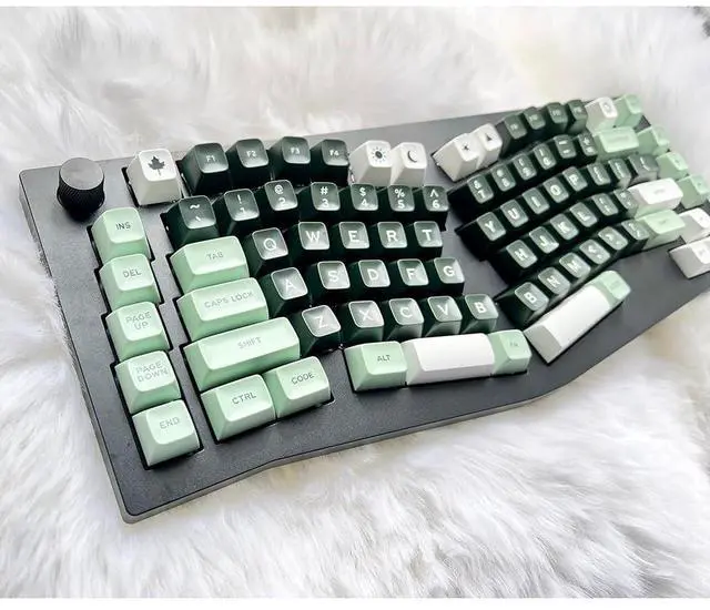 Alt view image 5 of 5 - 172 Keys PBT Keycaps, SA Profile Custom Keycaps, Double Shot Retro Key caps Set for MX Switches Mechanical Keyboard(Salon)