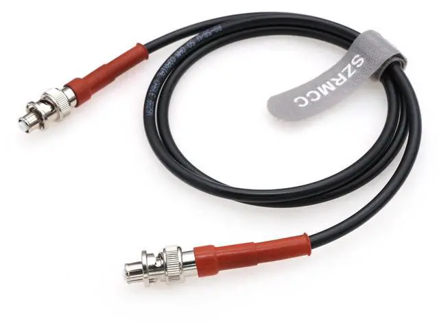 Alt view image 3 of 5 - SZRMCC SHV Male to SHV Male Coaxial Cable 50ohm High Voltage 5000V Test Cable for Thorlabs' Piezo Amplifier BPA100 (5m)