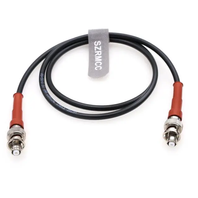 Alt view image 4 of 5 - SZRMCC SHV Male to SHV Male Coaxial Cable 50ohm High Voltage 5000V Test Cable for Thorlabs' Piezo Amplifier BPA100 (5m)