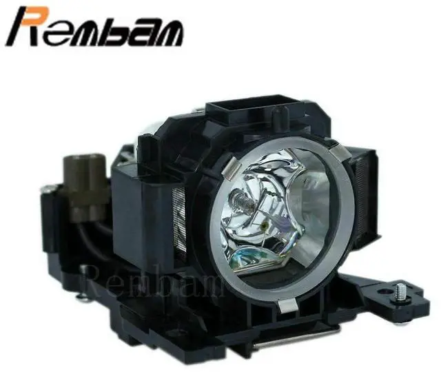Alt view image 2 of 4 - Rembam DT00893/456-8101H Projector Replacement Compatible Lamp with Housing for Hitachi CP-A52 ED-A101 ED-A111 CP-A200