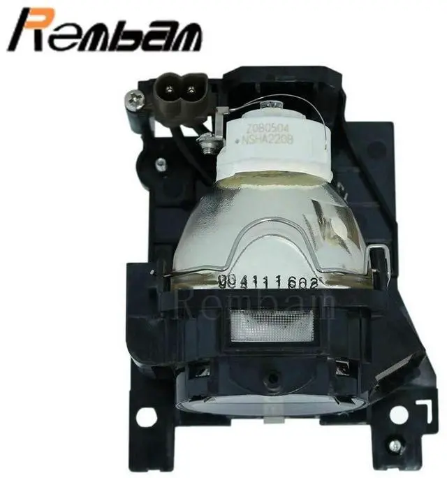 Alt view image 3 of 4 - Rembam DT00893/456-8101H Projector Replacement Compatible Lamp with Housing for Hitachi CP-A52 ED-A101 ED-A111 CP-A200