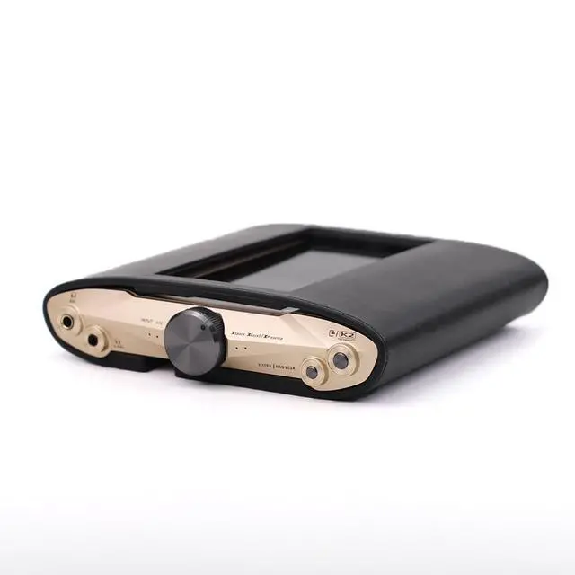 Alt view image 2 of 5 - Premium Handcrafted Case for iFi Audio iDSD Valkyrie Italy-Made PU Material, Shock Protection, Steel Frame, Cover, Made in Korea