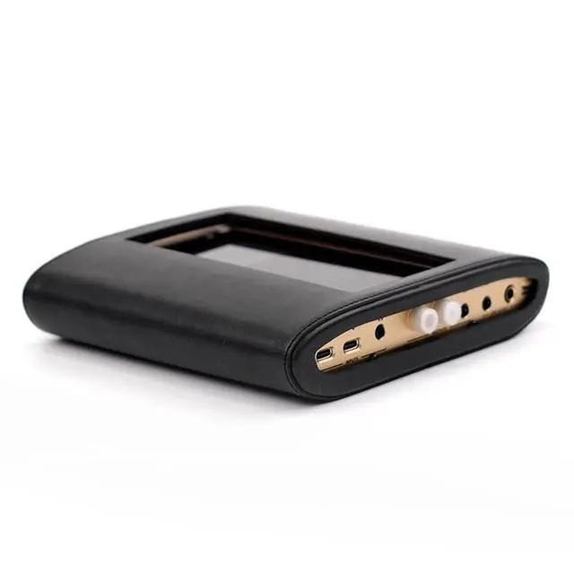 Alt view image 4 of 5 - Premium Handcrafted Case for iFi Audio iDSD Valkyrie Italy-Made PU Material, Shock Protection, Steel Frame, Cover, Made in Korea
