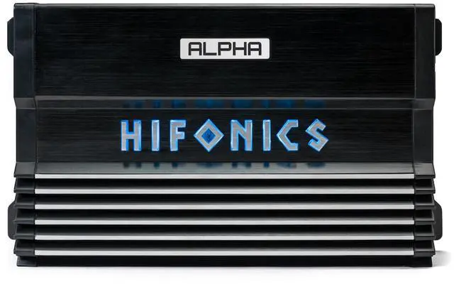 Alt view image 2 of 4 - Hifonics A1200.4D Alpha 1200 Watt 4 Channel Car Audio Amplifier, Full Range Super D-Class Amp with MOSFET Power Supply, Stereo or Bridged