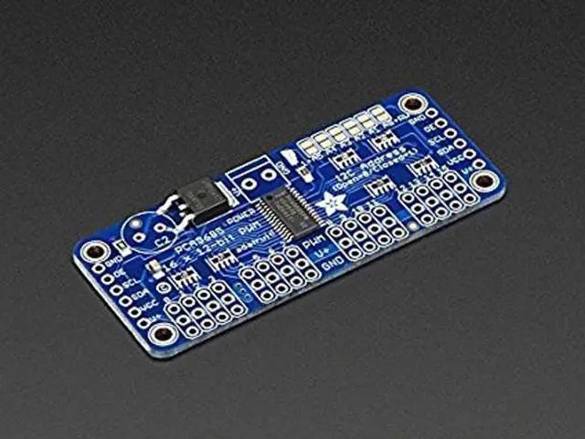 Main image of Adafruit (PID 815 16-Channel 12-bit PWM/Servo Driver - I2C Interface - PCA9685