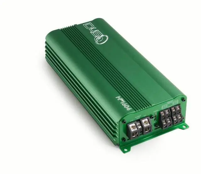 Main image of Down4Sound MM1604 Mini Maxx Green 600W RMS Mini 4-Channel Car Audio Amplifier