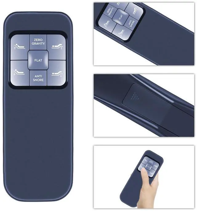 Alt view image 4 of 5 - PZL Replacement Remote Control for Homestock 58307W 99787W Adjustable Bed, for Malouf iPowr M255 E255, for 132080C180052