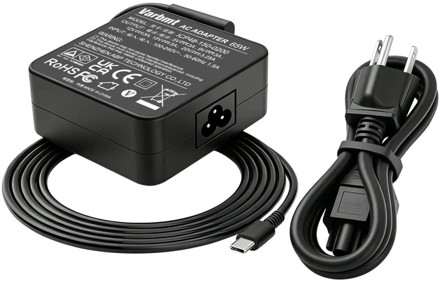 Main image of Varbmt 65W USB C Laptop Charger for Lenovo ThinkPad X1 X13 T14 T15 E14 E15 T480s T490 E480 Yoga 7i 9i Thinkbook 13s 14 15 16 Plus G4 Type-C Laptop Power Adapter