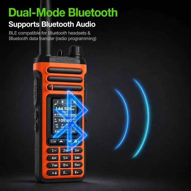 Alt view image 4 of 5 - BAOFENG SW9 UV36 Shortwave Antenna Si4732 Chip Ham Radio Aviation Hiking Construction Two Way Radio Wireless Programming Type-C Rechargeable Multi-Mode AM FM LSB USB CW
