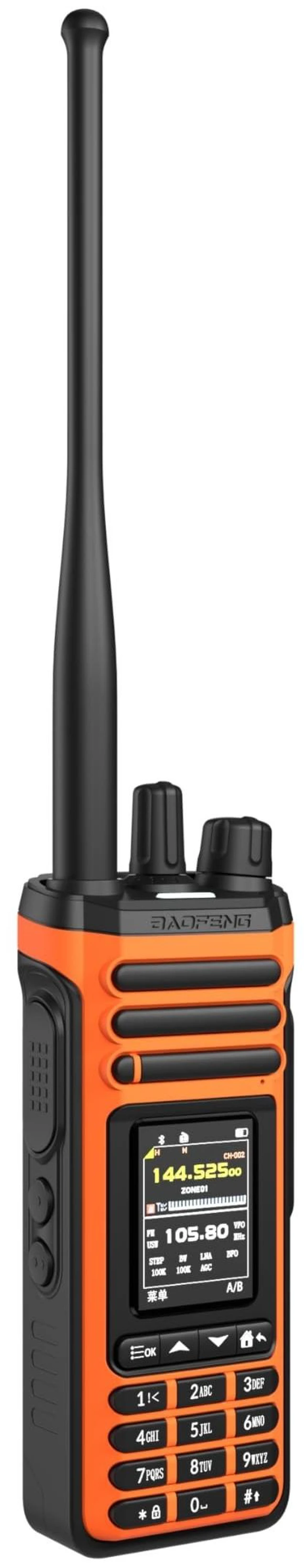 Alt view image 5 of 5 - BAOFENG SW9 UV36 Shortwave Antenna Si4732 Chip Ham Radio Aviation Hiking Construction Two Way Radio Wireless Programming Type-C Rechargeable Multi-Mode AM FM LSB USB CW