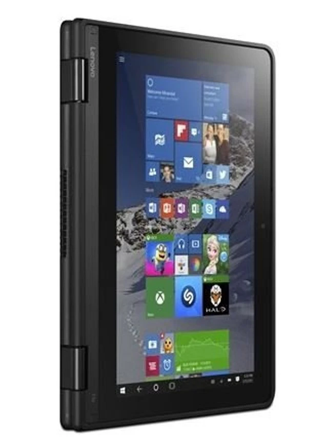 Alt view image 2 of 5 - Lenovo Thinkpad Yoga 11E (3rd Generation) 11.6" Touchscreen Convertible 2-in-1 Ultrabook, Intel N3150 Quad-Core, 128GB SSD, 4GB Memory, 802.11ac, Bluetooth, HDMI, Webcam, Win 10 Pro