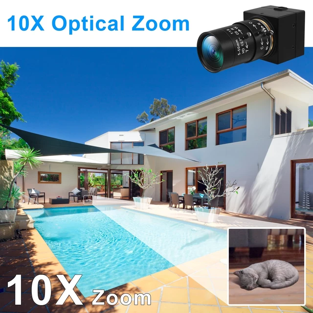 Alt view image 4 of 5 - Hotpet 16MP USB Camera with 5-50mm Manual Varifocal Lens for Lightburn
