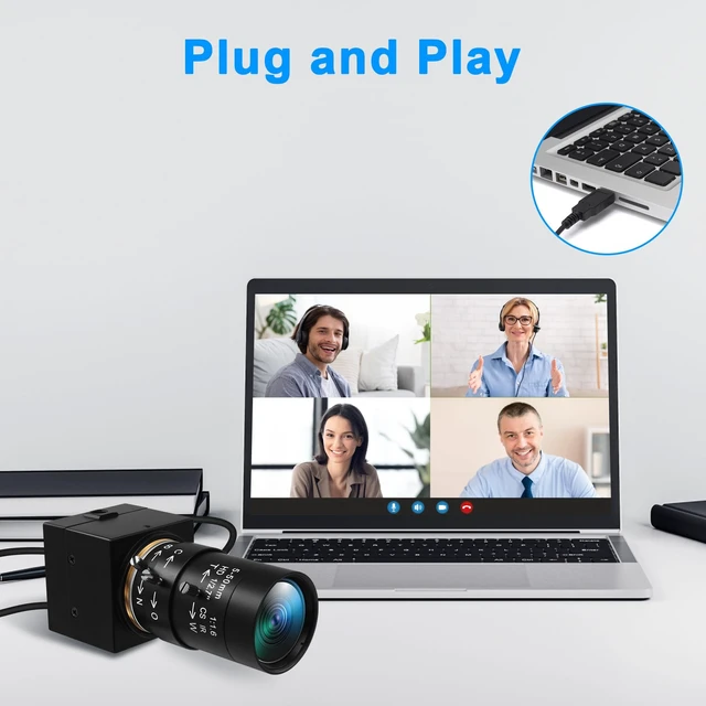 Alt view image 5 of 5 - Hotpet 16MP USB Camera with 5-50mm Manual Varifocal Lens for Lightburn