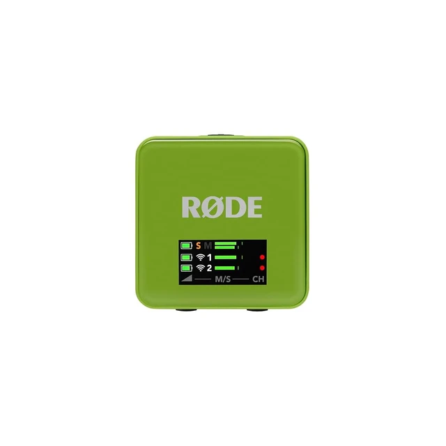 Alt view image 4 of 5 - RDE Wireless GO (Gen 3) Compact Wireless Microphone, 32-Bit Float, Green