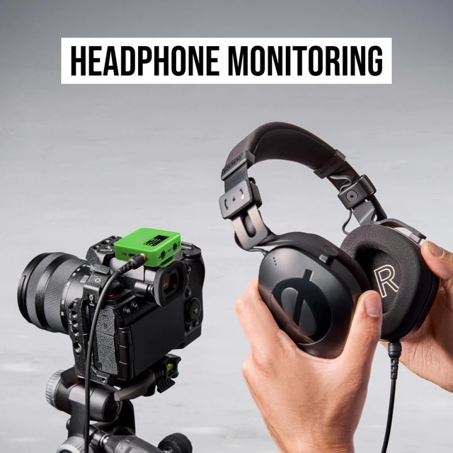 Alt view image 5 of 5 - RDE Wireless GO (Gen 3) Compact Wireless Microphone, 32-Bit Float, Green