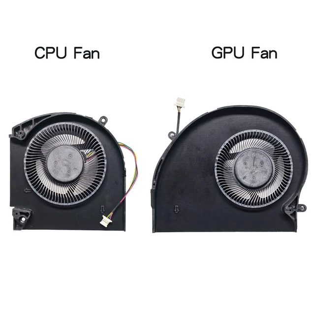 Alt view image 3 of 5 - New Replacement Cooling Fans for Dell Alienware 17 R4 R5 P31E P31E001 Laptop MG75090V1-C060-S9A MG75090V1-C070-S9A Fan (4-Pin 4-Wire) 5V 0.4A