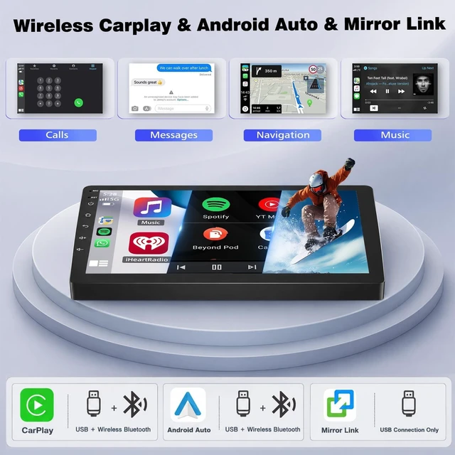 Alt view image 4 of 5 - Upgrcaru 4 Core+64G Android Car Radio for Toyota Sienna 2004-2010