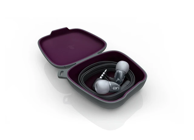 Alt view image 3 of 5 - Ultimate Ears Logitech 500 Noise-Isolating Earphones - Dark Silver
