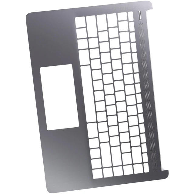 Alt view image 3 of 4 - Deal4GO Upper Cover Palmrest Keyboard Bezel Case (Non Fingerprint) Replacement for HP 14-FQ 14-DQ 14s-FR 14s-DR 14-FQ1025NR 14-DQ0030NR - Silver