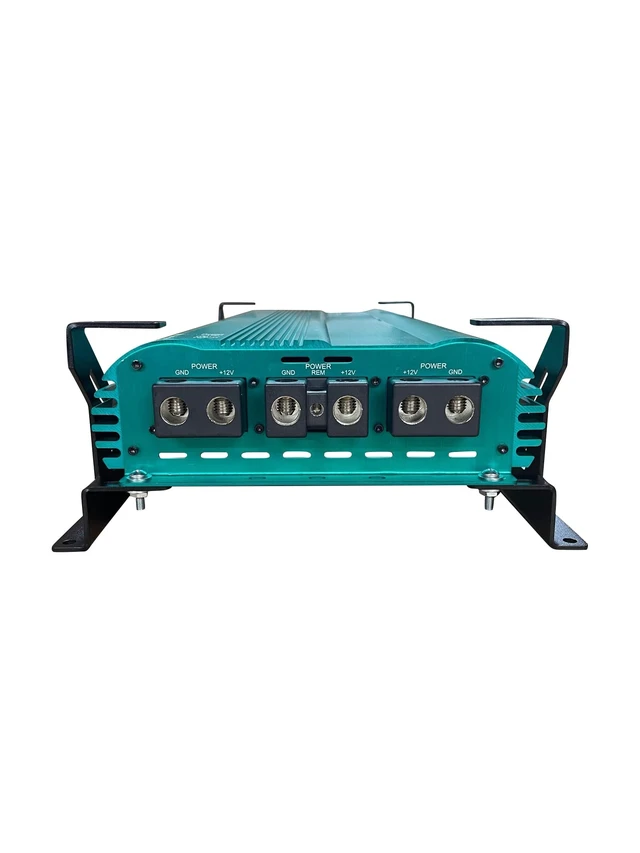 Alt view image 5 of 5 - Droppin HZ Car Audio 2RACK 2 Channel Amplifier Rack, Steel, Black Powder Coated, Bracket Mount, 24 Watts, Audio Equipment Rack