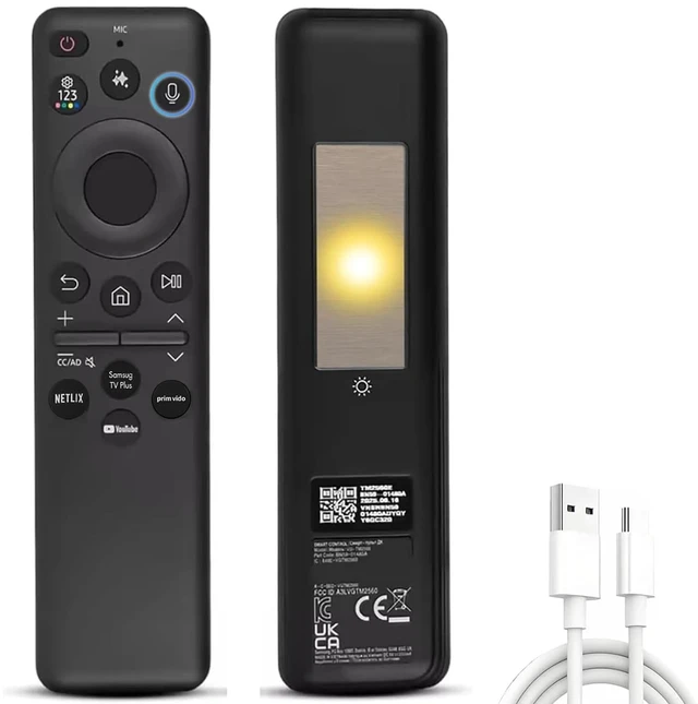 Main image of New BN59-01480A TM2360E Solar Smart AI Voice Bluetooth Remote Control
