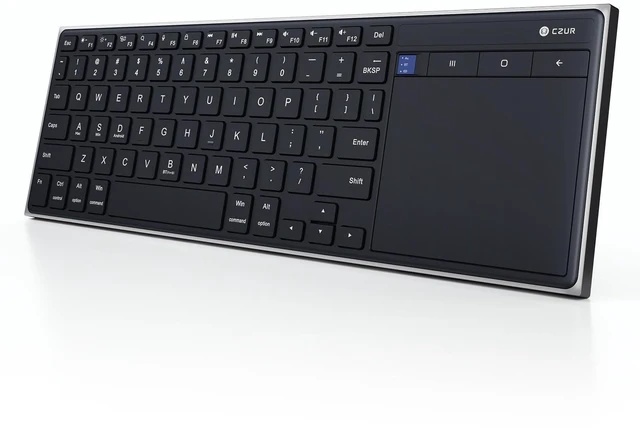 Main image of CZUR K5S Bluetooth Keyboard with Touchpad, Wireless & Wired Keyboard