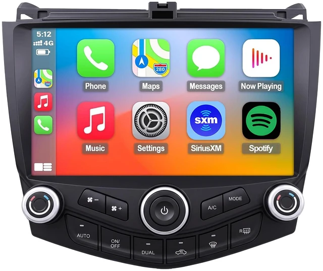 Main image of 4G LTE QLED Radio for Honda Accord 7th Gen 2003-2007 Upgrade,8-Core CPU Touch Screen Stereo,Wireless CarPlay & Android Auto,Free Camera
