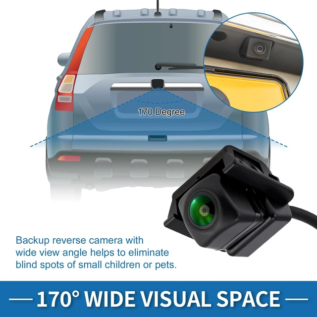 Alt view image 3 of 5 - A ABSOPRO Rear View Camera for Honda Civic 2018-2021
