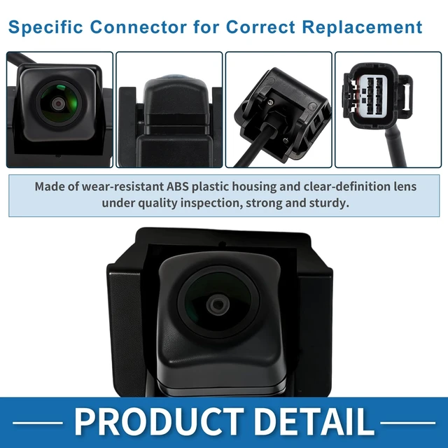 Alt view image 4 of 5 - A ABSOPRO Rear View Camera for Honda Civic 2018-2021
