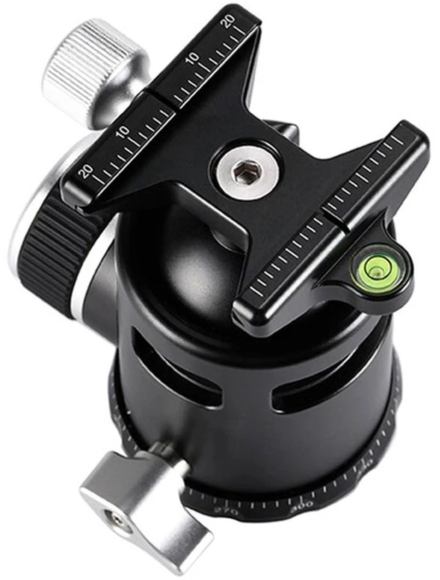 Alt view image 2 of 5 - SUNWAYFOTO Epic EB-44 44mm Tripod Ball Head & QR Plate Arca Compatible Sunway