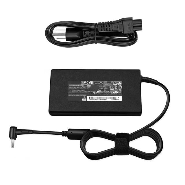 Alt view image 4 of 5 - JUYOON 150W Charger Compatible with Msi Cyborg 15 gf63 gf66 gf76 gl66 gl76 Gigabyte a16 a18 X16 fsp150-acbs3
