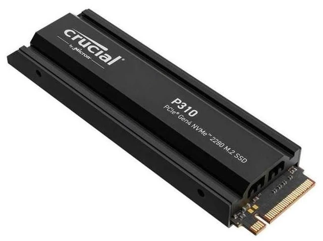 Main image of Crucial P310 - SSD - 1TB - Internal - M.2 2280 - PCIe 4.0 x4 (NVMe) - Integrated Heatsink