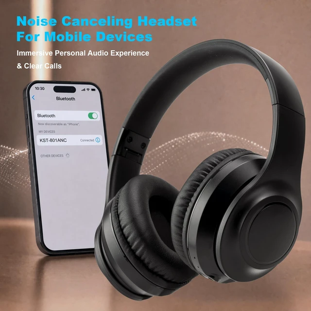 Alt view image 3 of 5 - BAOBER Wireless TV Headphone with Multi-Port Transmitter