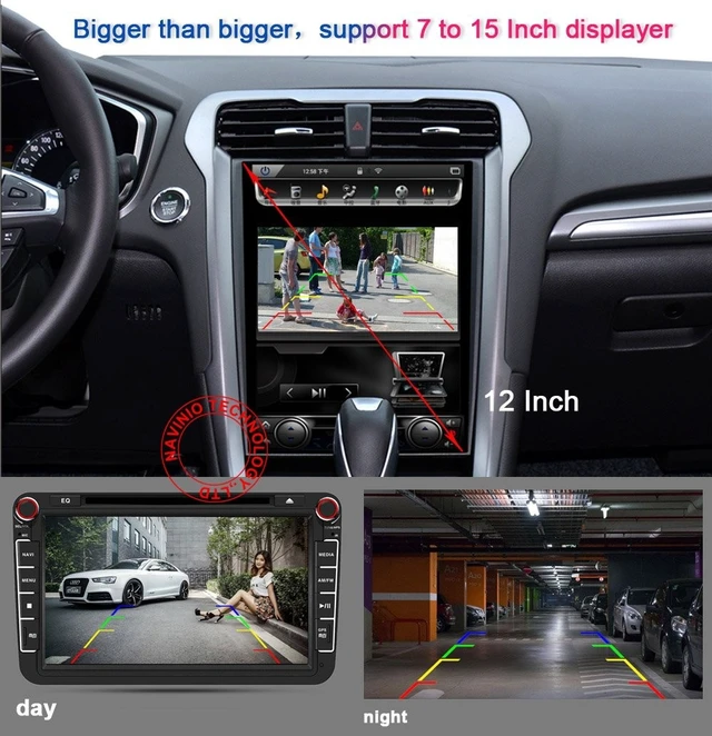 Alt view image 4 of 5 - 3rd Brake Light Parking Camera Reversing Rear View Camera Replacement for Chevrolet Express 1500 2500 3500 Chevy 1996 2002 GMC Savana 1500 2500 3500 Cargo Van 1996-2002