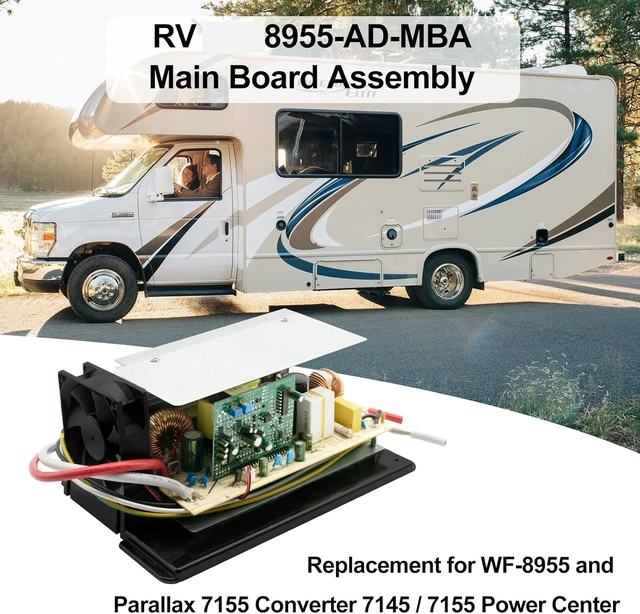 Alt view image 5 of 5 - 8955-AD-MA Main Board Assembly for 8900-AD Series Power Center - 55 Amp