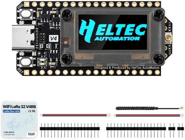 Main image of Heltec V4-R8 Meshtastic LoRa Dev Board, ESP32-S3R8 8MB PSRAM 16MB Flash