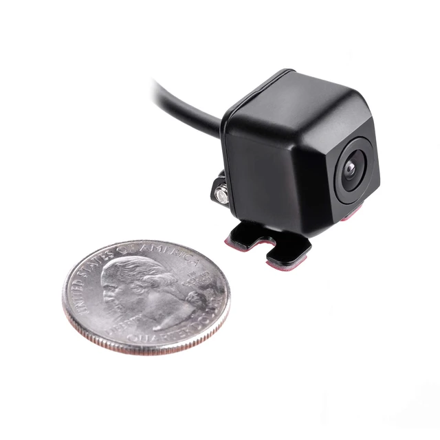 Alt view image 2 of 4 - NVX XCADJ1 World's Smallest Universal Metal Car Backup Camera