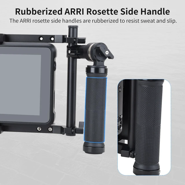 Alt view image 5 of 5 - Nitze Director's Monitor Cage for Up to 9" LCD Monitor - JSQ-002